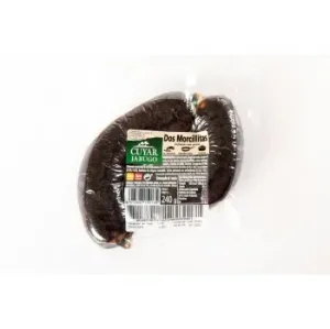 Morcillita Ibérica Embutidos Jabugo Cuyar sin Gluten Pack de 2 Unidades de 120 G
