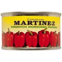 Pimiento Morrón Entero Martinez, Lata 60 G