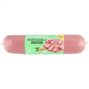 Mortadela con Aceitunas en Pieza Carrefour sin Gluten 800 G