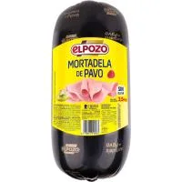 Mortadela de Pavo Elpozo, al Corte, Compra Mínima 100 G