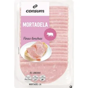 Mortadela Finas Lonchas 250 Gr