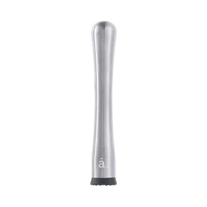 Mortero para Cocktail de Acero Inoxidable 17,5cm., Actuel.