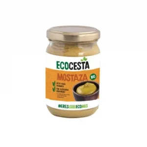Mostaza sin Azúcar Añadido Ecológica Ecocesta Tarro 200 G.