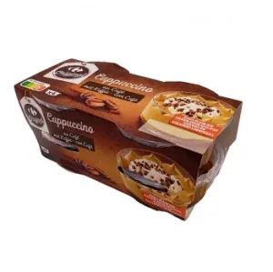 Mouse de Cappuccino Carrefour Original Pack de 4 Unidades de 90 G.