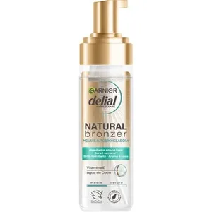 Mousse Autobronceadora Natural Bronzer con Agua de Coco Hidratante Delial