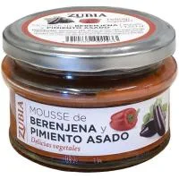 Mousse de Berengena-pimiento Asado Zubia, Frasco 130 G
