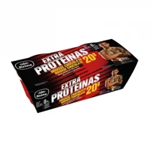 Mousse de Chocolate Rico en Proteínas Reina sin Gluten Pack de 2 Unidades de 100g