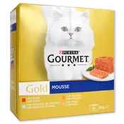 Mousse Gold Gourmet Paq. 8 U. de 85 G