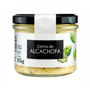Alta Cocina Mousse Untable de Alcachofa Frasco de 115 G.