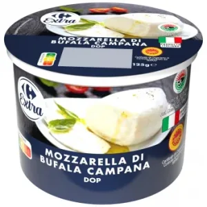 Mozzarella Di Bufala Campana DOP Carrefour Extra 125 G.