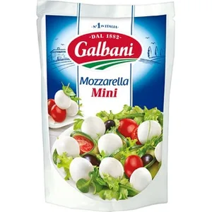 Mozzarella Italiana Mini de Vaca 20 Unidades  Galbani 150 G