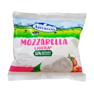 LA Asturiana Mozzarella Ligera 125g 125 G