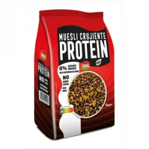 Muesli Crujiente Alto en Proteína Esgir sin Gluten y sin Azúcar Añadido 300 G.