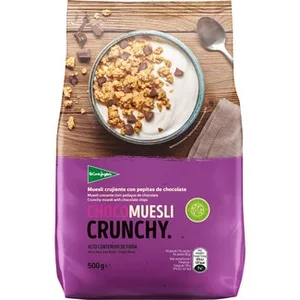 Muesli Crujiente con Pepitas de Chocolate  el Corte Ingles 500 G