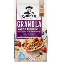 Muesli de Fresas, Frambuesas y Arándanos Quaker, Bolsa 400 G
