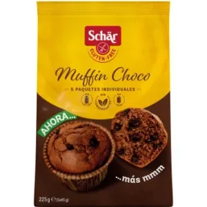 Muffin Schär sin Gluten sin Lactosa 225 G.