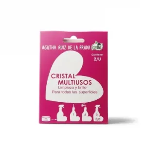 Multiusos Cristal Ecológico Ecobel Agatha Ruiz de la Prada 2 Ud.