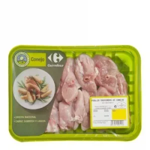 Muslo de Conejo Troceado Círculo de Calidad 400 G Aprox