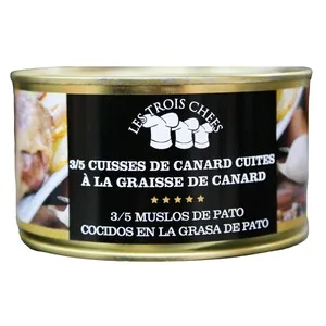 LES Trois Chefs Muslos de Pato 4/5 Pz 1250 G.