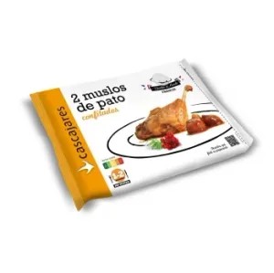 Muslos de Pato Confitados al Estilo Francés Cascajares 350 G