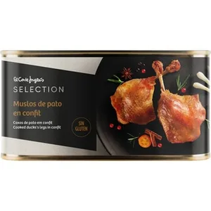 Muslos de Pato en Confit sin Gluten el Corte Ingles Selection