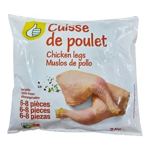 Producto Económico Alcampo Muslos de Pollo Congelados 2 Kg. 2000 G
