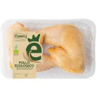 Muslos de Pollo Ecológico Coren, Bandeja Aprox. 620 G