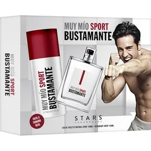 Muy Mío Sport Estuche Eau de Toilette Masculina Natural + Desodorante Bodyspray Spray 150ml Bustamante