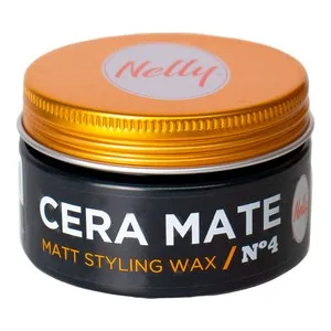 Nelly Nº4 Cera Capilar, Textura Crema, Fijación Flexible y Acabado Mate 100 Ml.