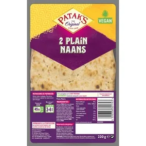 Naans Plain 2 Unidades Patak's