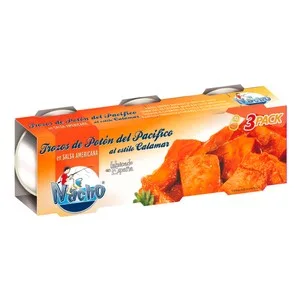 Nacho Trozos de Potón al Estilo Calamar con Salsa Americana 153 Gr.