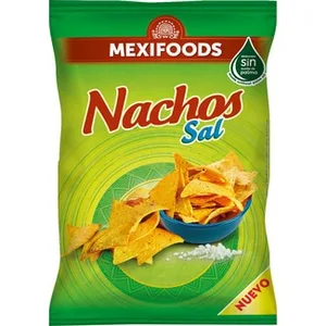 Nachos con Sal  Mexifoods 200 G