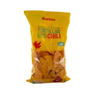 Producto Alcampo Nachos de Maíz con Sabor a Chili 400 G.
