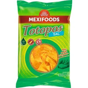 Nachos de Maíz Fritos Sabor Natural 300 Gr
