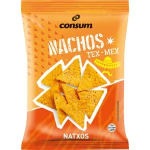 Nachos de Maíz Tex Mex Bolsa 150 Gr