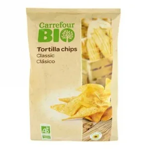 Nachos Ecológicos Carrefour Bio 125 G.