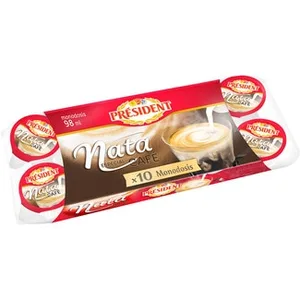 Nata Líquida Especial Café en Dosis Individuales  President 10 Unidades