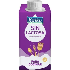 Nata Líquida para Cocinar sin Lactosa 15% M.g.  Kaiku 200 ML