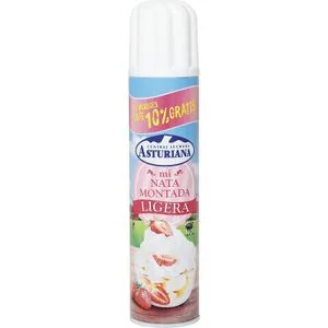 Nata Montada Spray Ligera Bote 275 Gr