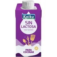 Nata para Cocinar sin Lactosa Kaiku, Brik 200 Ml