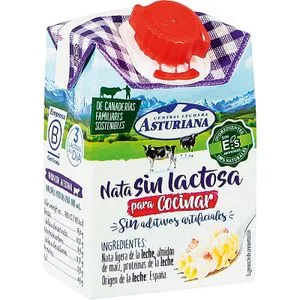 Nata para Cocinar sin Lactosa Minibrik 200 Ml