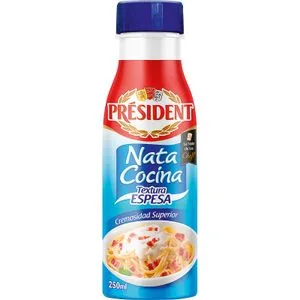 Nata para Cocinar Textura Espesa Botellín 250 Ml