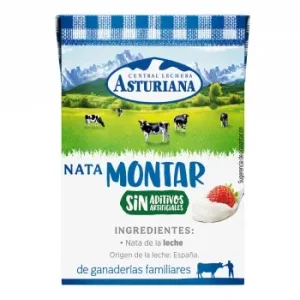 Nata para Montar Central Lechera Asturiana 200 Ml.
