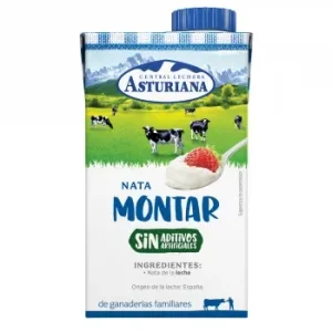 Nata para Montar Central Lechera Asturiana 500 Ml.