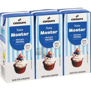 Nata para Montar Minibrik Pack de 3 3 X 200 Ml