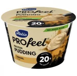 Natilla de Caramelo Alta en Proteínas Valio Profeel Protein sin Lactosa 180 G.