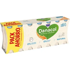 Natural 0% Azúcares Añadidos Pack 14 Pack Ahorro Danone Danacol