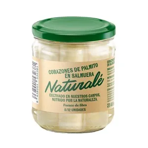 Naturale Corazones de Palmito en Salmuera 5/12 Uds  -  250g. 250 G