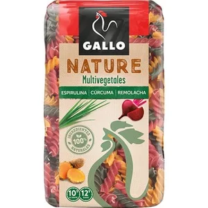 Hélices Multivegetales Gallo Nature, Paquete 400 G