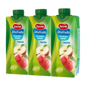 Juver Néctar de Manzana sin Azucares Añadidos Juver Disfruta Pack 3 Uds X 33 Cl. 990 ML
